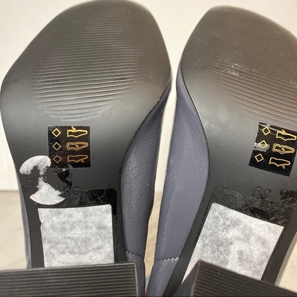 New! Topshop Brody Patent Faux Leather Gray Stretch Bootie 38 - Picture 11 of 15